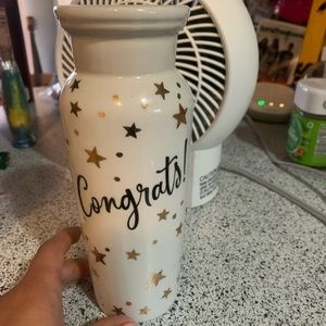 Congratulations vase